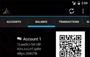 Mycelium Bitcoin Wallet screenshot 1