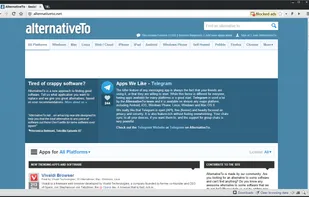 AlternativeTo loaded in 360 Browser