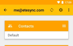 EteSync screenshot 3