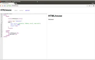 HTMLhouse screenshot 1