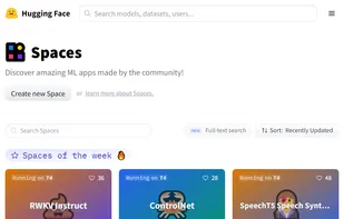 Hugging Face screenshot 1