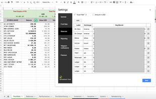 Spreadsheet Fund screenshot 1