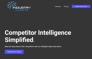 Homepage - Competitor Intelligence Simplified