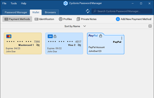 Cyclonis Password Manager screenshot 3