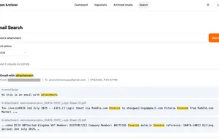 Open Archiver screenshot 2