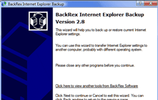 BackRex screenshot 1