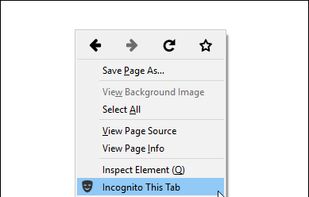 Incognito This Tab screenshot 1