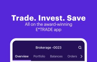 E*TRADE screenshot 1