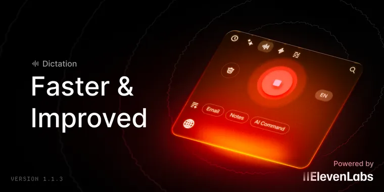 Raycast for iOS 1.1.3 rolls out faster dictation in 90 languages image