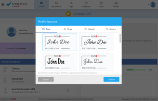 SIGN.PLUS screenshot 1