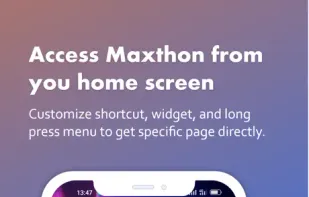 Maxthon Browser screenshot 2