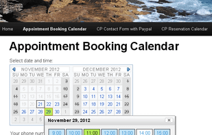Appointment Booking Calendar screenshot 1