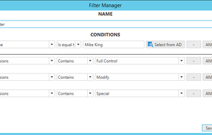 NTFS Permissions Auditor screenshot 2