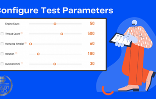Congfigure test parameters
