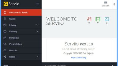 Serviio screenshot 1
