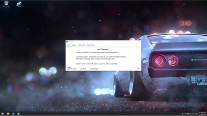 WinTweaker: Customizes system parameters according to your preferences ...