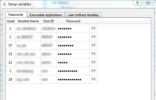 Save usernames and passwords