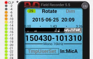 Pfitzinger Voice Design Field Recorder screenshot 1