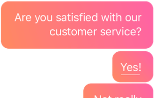 Capture feedback from all your touch points and apps (Intercom, in-app, etc.) by embedding your surveys wherever you want.