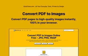 PDF to images tool