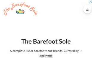 The Barefoot Sole screenshot 1