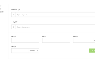 Online Shipping Calculator screenshot 2