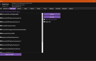 Optimizer screenshot 3