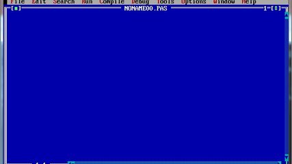 Turbo Pascal screenshot 1