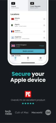 Surfshark VPN screenshot 2