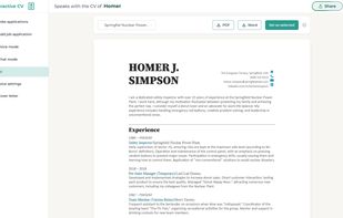 Generated Resume
