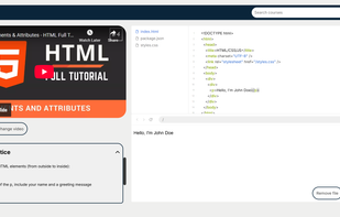 CodeWise HTML/CSS/JS lesson