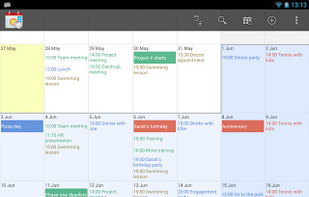 Touch Calendar screenshot 2