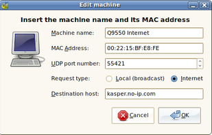 gWakeOnLan screenshot 3