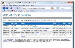 ELMAH screenshot 1