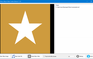 Free Music Album Video Creator screenshot 1