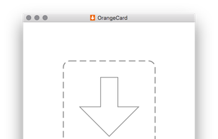 OrangeCard screenshot 1