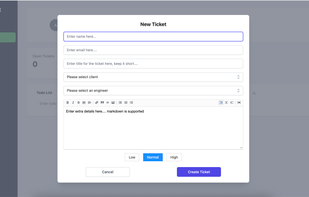 Peppermint Ticket Management screenshot 1