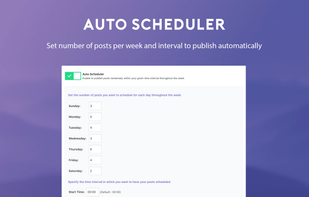 WP Scheduled Posts screenshot 2