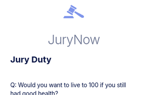 JuryNow screenshot 1