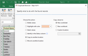 AbleBits Duplicate Remover screenshot 1