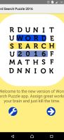 Word Search Puzzle 2016 screenshot 1