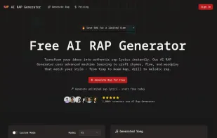 AI Rap Generator screenshot 1