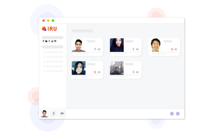 IRU is a new support tool for remote working, offering seamless interaction that allows you to work as if you were in the office.