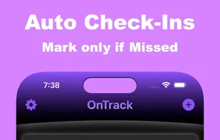 OnTrack Goals Habits Tracker screenshot 1