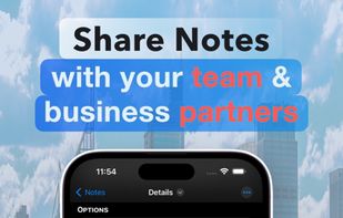 Collaborate and Share with Ease
Our app allows you to send detailed notes with just a few taps.