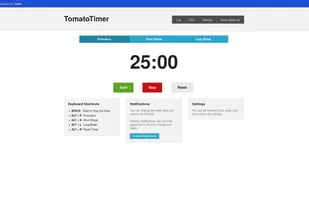 TomatoTimer screenshot 1