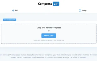 Compress ZIP screenshot 1