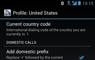 IntlPrefix screenshot 1