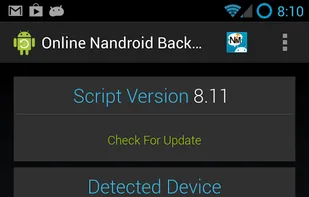 Online Nandroid Backup screenshot 1