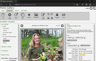Gallery Server screenshot 2